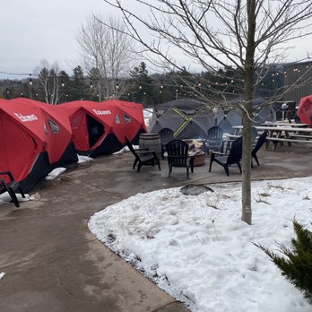 Petoskey Brewing - Outside yurts - Pubs Near Me - Petoskey, Michigan Petoskey Brewing - Outside yurts - Pubs Near Me - Petoskey, Michigan