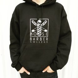 Elevated Apparel - Hoodies for Boise Barber College.