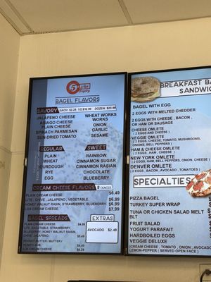 Menu photo 4 5th Ave Bagelry Upland, CA Menu photo 4 5th Ave Bagelry Upland, CA