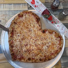 Heart shaped pizza Heart shaped pizza