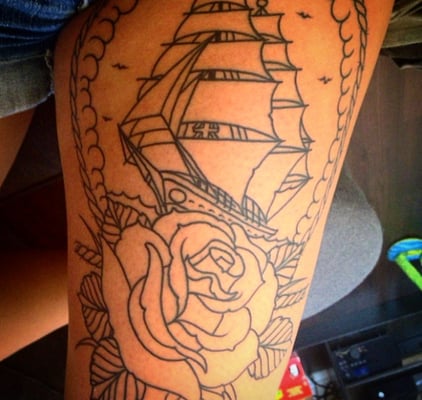 Bob Robert's Spotlight Tattoo by null