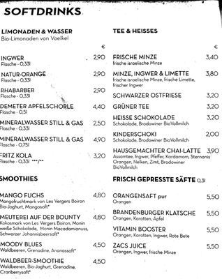 Menu photo 3 No Fire No Glory Berlin, BE