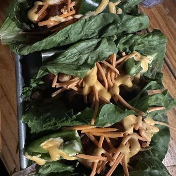 The Tipsy Oak - Pork belly, lettuce, wrapped tacos get three because if you don't, you'll be mad - Gastropubs Near Me - Arlington, Texas The Tipsy Oak - Pork belly, lettuce, wrapped tacos get three because if you don't, you'll be mad - Gastropubs Near Me - Arlington, Texas