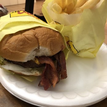 Astro Burgers - Gluten-free bacon cheese burger and gluten-free fries. - Burgers Near Me - South Jordan, Utah Astro Burgers - Gluten-free bacon cheese burger and gluten-free fries. - Burgers Near Me - South Jordan, Utah