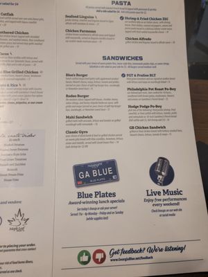 Menu photo 3 Georgia Blue Southaven, MS