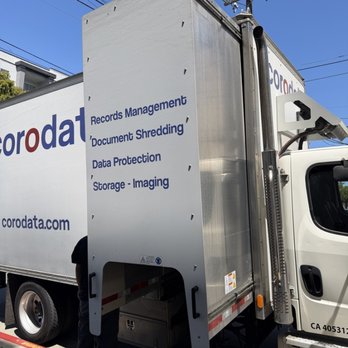 Corodata - Shred on site - Shredding Services Near Me - Pt. Richmond, California