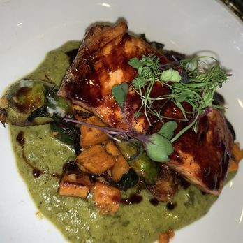 Delicia - Glazed Salmon - Latin American Near Me - Indianapolis, Indiana