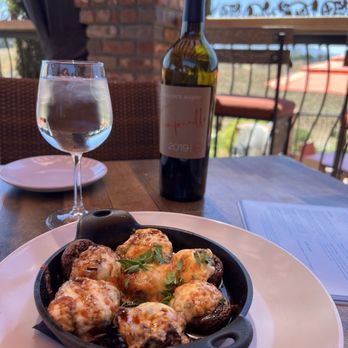 Miramonte Winery - Stuffed mushrooms - Wineries Near Me - Temecula, California