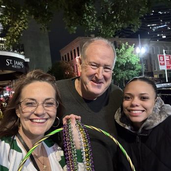 Restaurant August - Grabbing beads after dinner! - New American Near Me - New Orleans, Louisiana Restaurant August - Grabbing beads after dinner! - New American Near Me - New Orleans, Louisiana