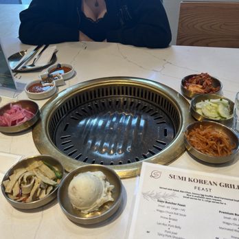 Sumi Korean Grill - Our cute table - Korean Near Me - Tukwila, Washington