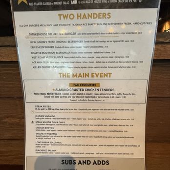 Union Social - American Near Me - Mississauga, Ontario