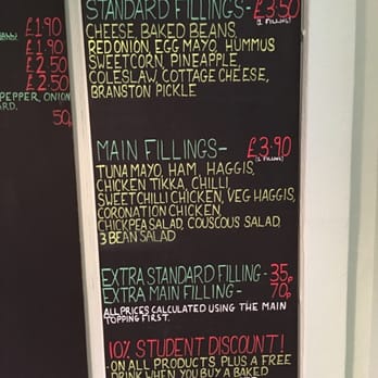 The Tattie Shop - Menu - Cafes Near Me - Bruntsfield, EDH The Tattie Shop - Menu - Cafes Near Me - Bruntsfield, EDH
