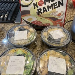 Custom vegan ramen! 10/10 and the containers prevent soggy noodles!! Custom vegan ramen! 10/10 and the containers prevent soggy noodles!!