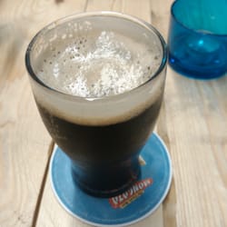 Las Cervezas del Mercado - Guiness special export . Único lugar fuera de Bélgica en que se puede catar.