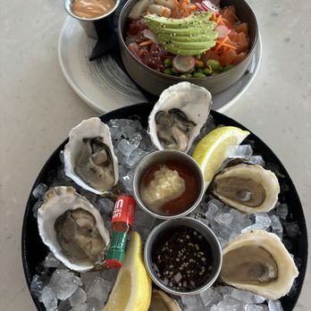 JRDN Restaurant - Half dozen oysters - New American Near Me - San Diego, California JRDN Restaurant - Half dozen oysters - New American Near Me - San Diego, California