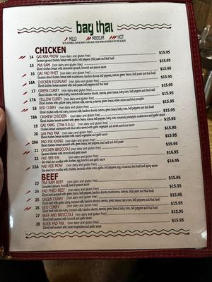 Menu photo 4 Bay Thai Cuisine San Rafael, CA Menu photo 4 Bay Thai Cuisine San Rafael, CA