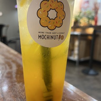 Mochinut - Supreme Mango Tea - Donuts Near Me - San Antonio, Texas
