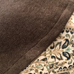 New Dimensions Fur & Leather - Beautiful finished hem on a cashmere dress