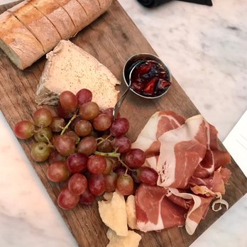RH Rooftop Restaurant at RH Dallas - Prosciutto and Délice Board - American Near Me - Dallas, Texas RH Rooftop Restaurant at RH Dallas - Prosciutto and Délice Board - American Near Me - Dallas, Texas