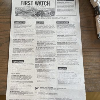 First Watch - Regular Menu  IG: @thegreenberggang - Breakfast & Brunch Near Me - Stuart, Florida