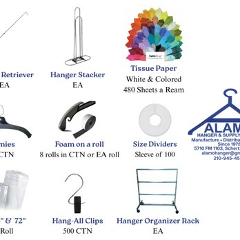 Alamo Hanger and Supply - Wholesalers Near Me - Schertz, Texas Alamo Hanger and Supply - Wholesalers Near Me - Schertz, Texas