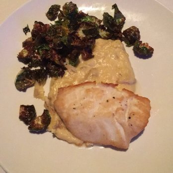 Itta Bena - Pan-Seared Halibut, substitute sweet potato for garlic mashed potatoes - Southern Near Me - Memphis, Tennessee