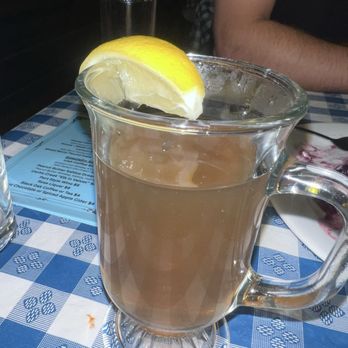 Blue Wing Saloon - Hot toddy drink situation with the delish rose liquor - American Near Me - Upper Lake, California