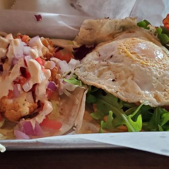 Taco Dive - Grouper cheeks taco and a BLT taco. - Tacos Near Me - Vero Beach, Florida