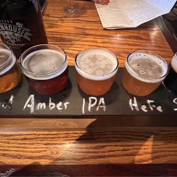 Glacier BrewHouse - Beer Flight - American Near Me - Anchorage, Alaska