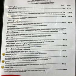 Los DOS Amigos Family Mexican Restaurant - Menu