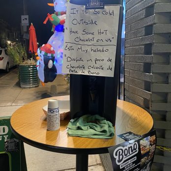 Bono Restaurant And Catering - This is so nice from them! Thinking about the community - Latin American Near Me - Boston, Massachusetts