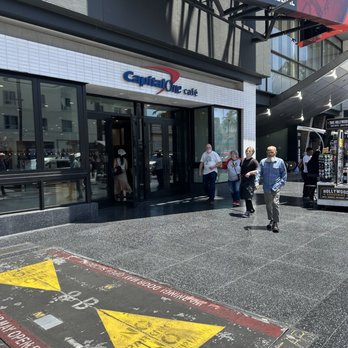Capital One Café - Exterior Hollywood Blvd. Near Highland - Banks & Credit Unions Near Me - Los Angeles, California Capital One Café - Exterior Hollywood Blvd. Near Highland - Banks & Credit Unions Near Me - Los Angeles, California