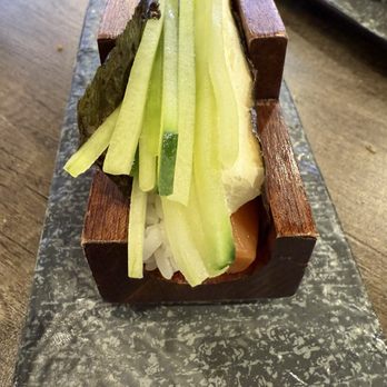 Sake - Salmon hand roll - Sushi Bars Near Me - Roseville, California