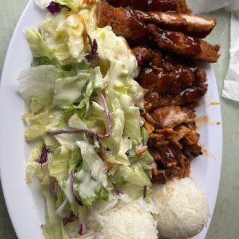 I Love Teriyaki - Half spicy chicken half katsu - Japanese Near Me - El Segundo, California I Love Teriyaki - Half spicy chicken half katsu - Japanese Near Me - El Segundo, California