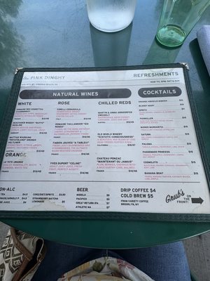 Menu photo 2 The Pink Dinghy Virginia Beach, VA Menu photo 2 The Pink Dinghy Virginia Beach, VA