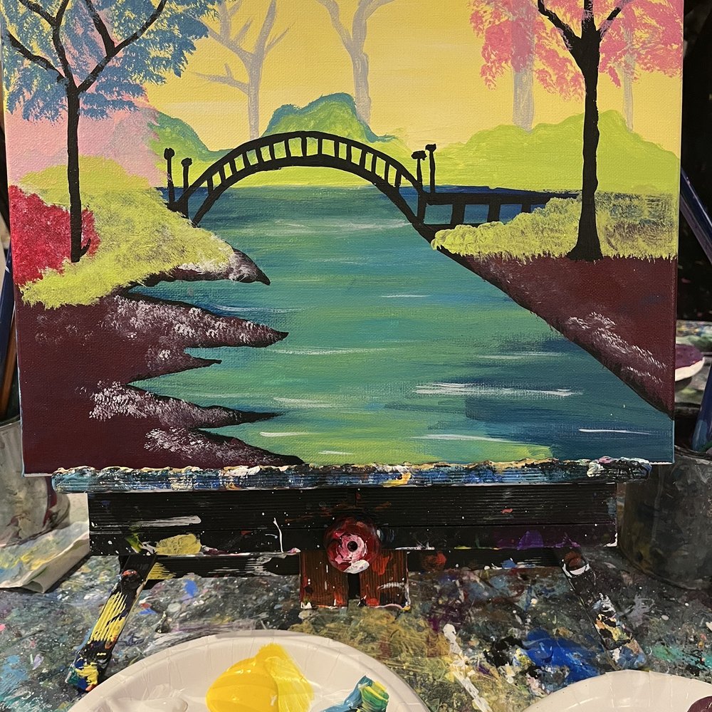 My finished painting