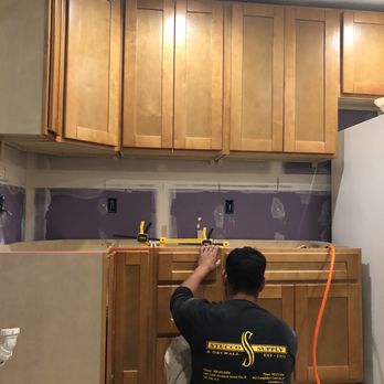FGY Stone & Cabinet - My new kitchen in progress - Flooring Near Me - Hayward, California