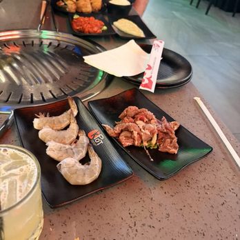 KPOT Korean BBQ & Hot Pot - Shrimp - Barbeque Near Me - Shenandoah, Texas