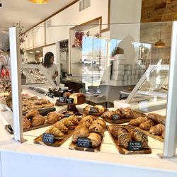 Croissants and savory offerings
