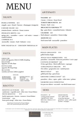 Menu photo 1 La Veneta Gallatin, TN Menu photo 1 La Veneta Gallatin, TN
