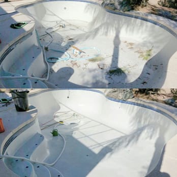 Four Seasons Pool Service - Acid wash before and after - Pool Cleaners Near Me - Chandler, Arizona Four Seasons Pool Service - Acid wash before and after - Pool Cleaners Near Me - Chandler, Arizona