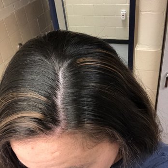 Studio 360 Hair & Nails - Chunky hilights ALMOST all the way to the root - Hair Stylists Near Me - Sparks Glencoe, Maryland