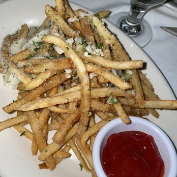 Frankie And Johnnie’s Steakhouse - Skinny Truffle Fries with Parmesan Cheese (Side) Awesome! - Steakhouses Near Me - Rye, New York Frankie And Johnnie’s Steakhouse - Skinny Truffle Fries with Parmesan Cheese (Side) Awesome! - Steakhouses Near Me - Rye, New York