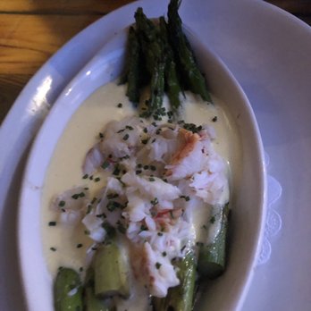 Prime Steakhouse - Oscar style added to our steak. Unfortunately not too tasty. Cold. :( - Bars Near Me - Redmond, Washington Prime Steakhouse - Oscar style added to our steak. Unfortunately not too tasty. Cold. :( - Bars Near Me - Redmond, Washington