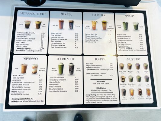 Menu photo 7 Cup Coffee & Boba 97223, OR Menu photo 7 Cup Coffee & Boba 97223, OR