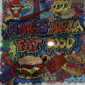Mari's Hella Fat Food - Sign - Food Trucks Near Me Mari's Hella Fat Food - Sign - Food Trucks Near Me