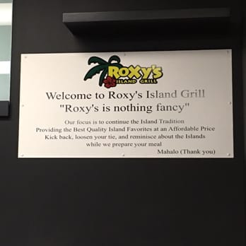 Roxy's Island Grill - No shoes, no short, No Problem....kind of place. island statement, would like to hear it on Pidgin. - Hawaiian Near Me - Beaverton, Oregon Roxy's Island Grill - No shoes, no short, No Problem....kind of place. island statement, would like to hear it on Pidgin. - Hawaiian Near Me - Beaverton, Oregon