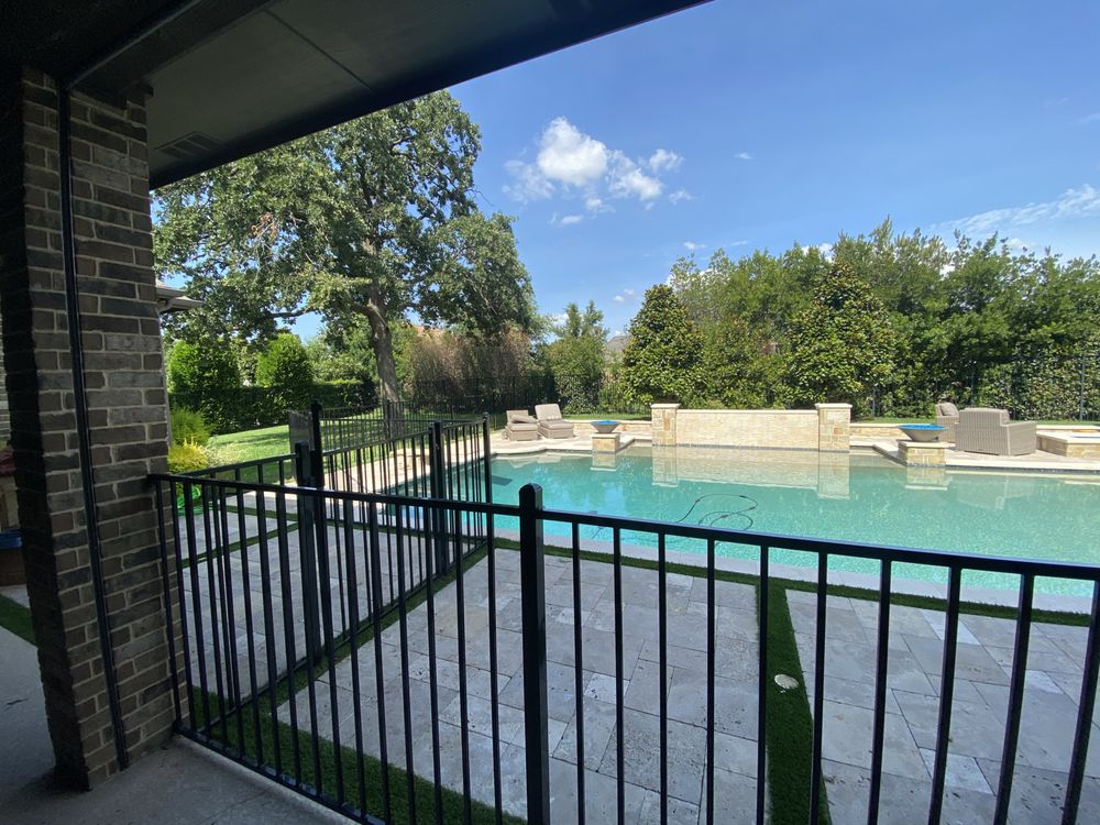 Slide of Grizzly Fence and Patio
