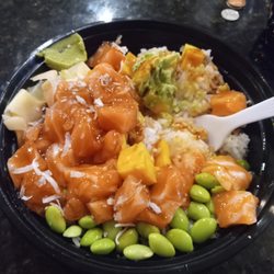 ALDI - Poke' bowl made with Aldi ingredients