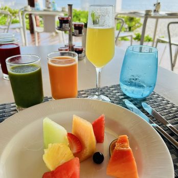 The Beloved Hotel - El Mar Fruit Platter - Hotels Near Me - Isla Mujeres, ROO